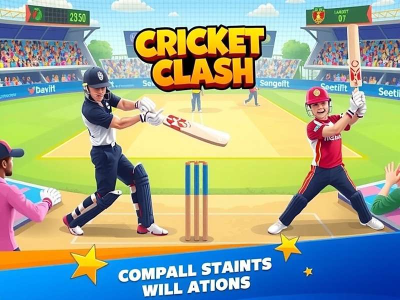 Cricket Clash - Pro Strategies from Indian Players Cricket Clash gameplay strategy illustration