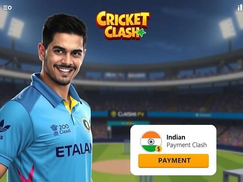 Cricket Clash - Supports Indian Payment Methods Cricket Clash showing Indian payment options